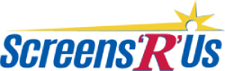 Screens 'R' Us logo